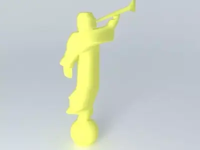Fifth model (Moroni) ANGEL. Free 3D model