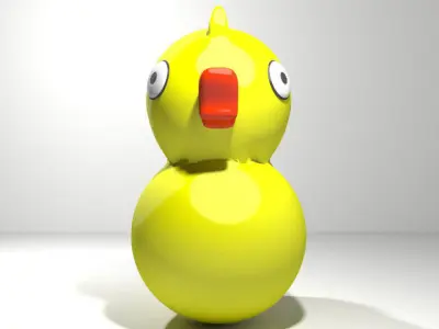 Toys - Duck 3D model