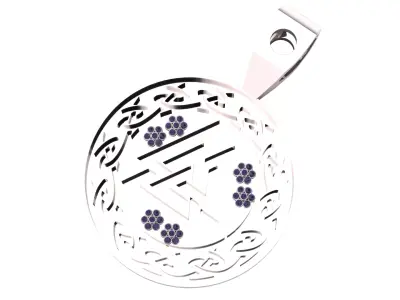 GOLDEN VALKUNAT PENDANT 3D print model