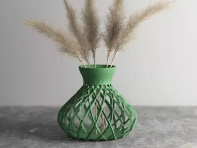vase pot planter 3d print c13  3D print model