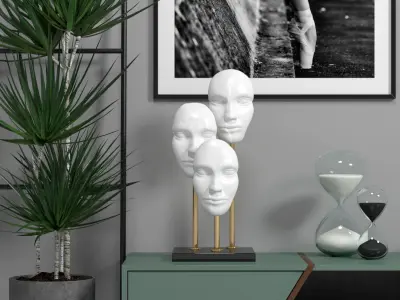 Scandinavian set 001 3D model