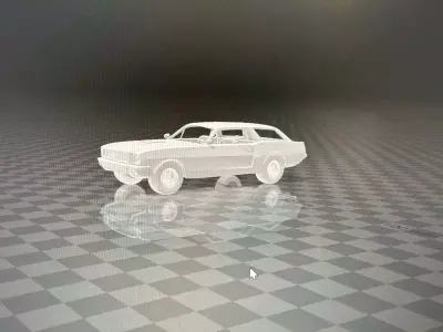 ord Maestro Wagon 1 25 scale 3D print model