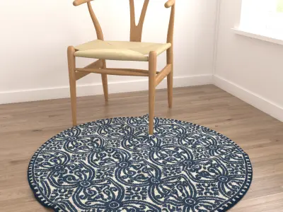 Rugs No 633 Low-poly 3D model