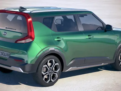 Kia Soul EX 2020 3D model