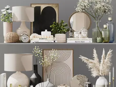 Decoration Set 01 3D model