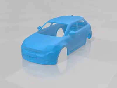 Fiat 600e - Body Car STL Model 3D print model