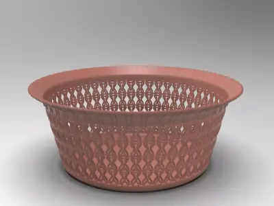 PLASTIC FRUIT BOWL 3D print model