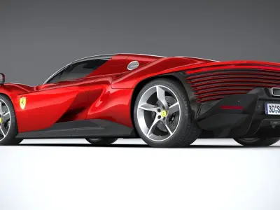 Ferrari SP3 Daytona 3D print model