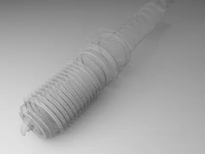 Spark plug 3D model