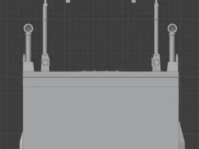 Bridge in Ukraine 3D model