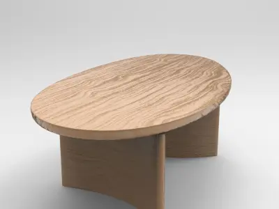 Ceva Side Table Low-poly 3D model