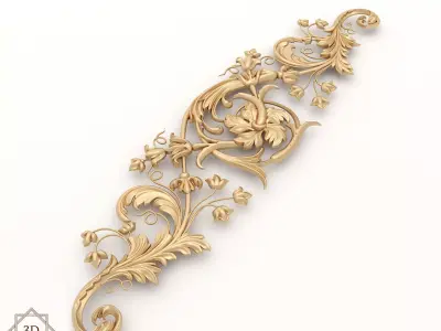 Decor 38 - For CNC and Interior 3D model