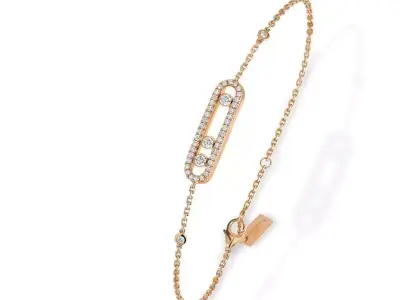 Messika Bracelet Jewelry Gold  3D print model purchase