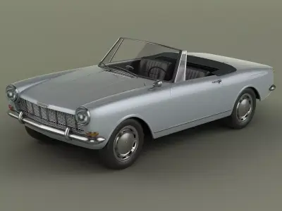 Opel Kadett Frua Cabriolet 3D model