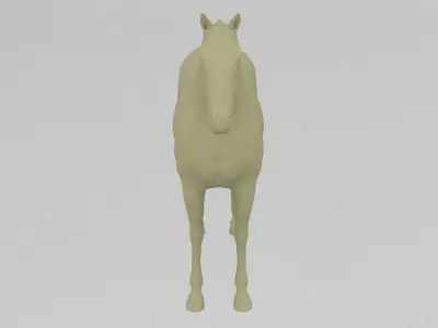 Horse 3D print model