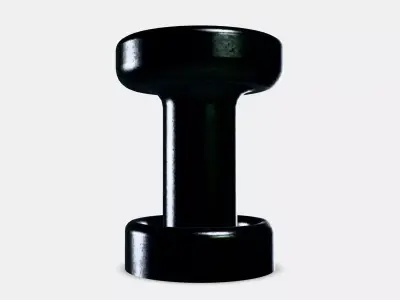 SKRUVSHULT Button Low-poly 3D model