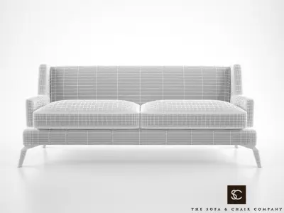 The Sofa and Chair Company Enzo Sofa 3D model