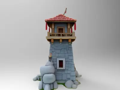medieval monument  3D print model