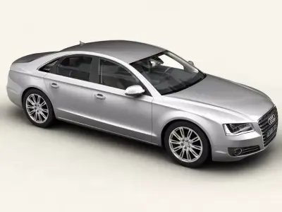 Audi A8 2011 3D model