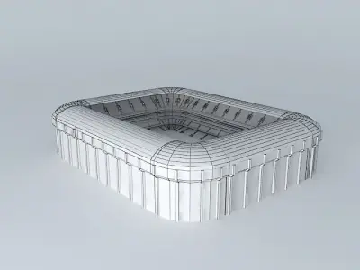 Soap Sud City Stadium Free 3D model