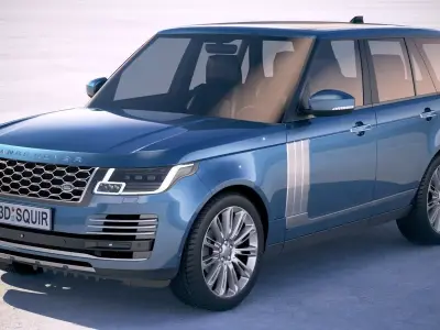 Land Rover Range Rover 2018 3D model