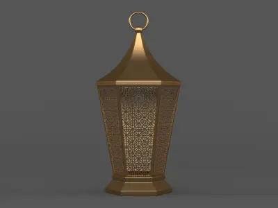Arabic Lanterns 3D model