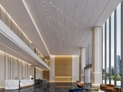 hotel lobby 3D model