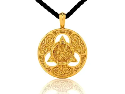Celtic unisex pendants 3D print model