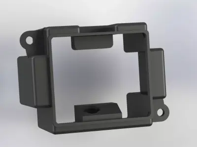 Classic Mini AC blower control switch housing 3D print model