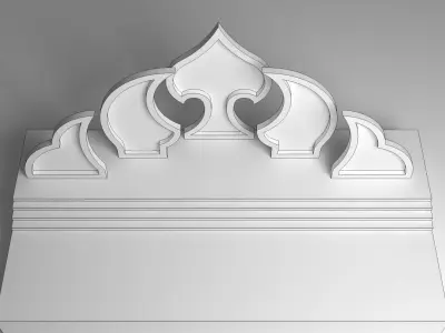 Wedding Stage 3D model