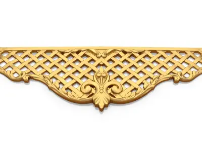 Classic decor ornament 92 3D model