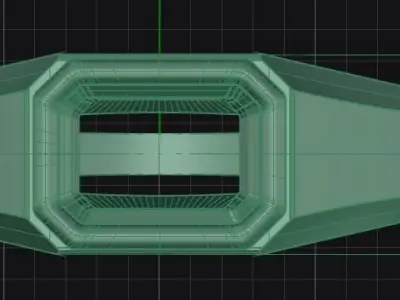 Emerald Signet Ring  3D print model