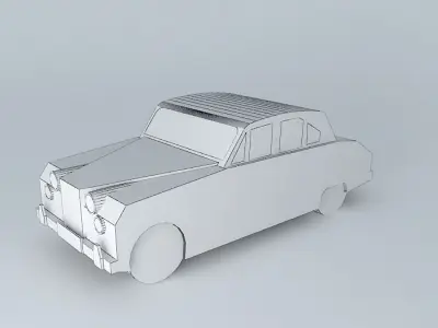 Green Jaguar  Free 3D model