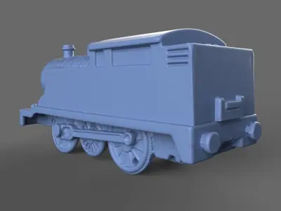 3D Thomas the Tank Engine Toy 3D model
