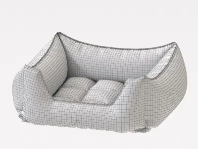 Beds for dogs and cats 3D model