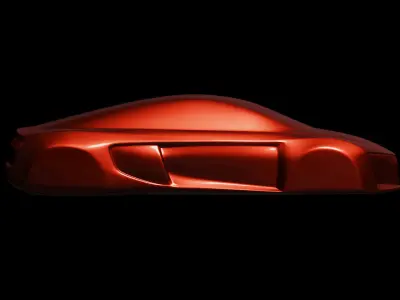 Audi R8 Sculpt Design For 3d Printing Low-poly 3D model