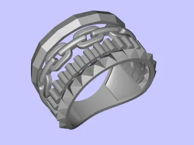 Portofino Ring 3D print model