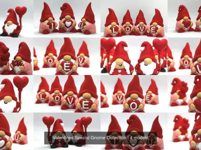 Valentines Special Gnome Collection