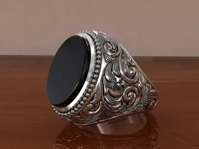 Mens ring  3D print model