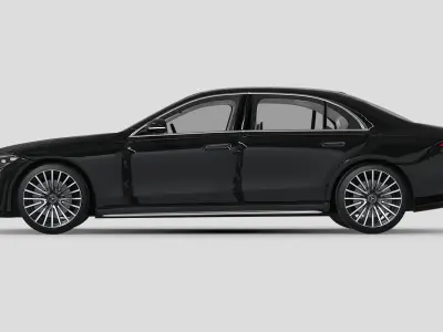 Mercedes S-Class S 500 3D model