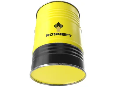 Rosneft oil barrel t2 3D model