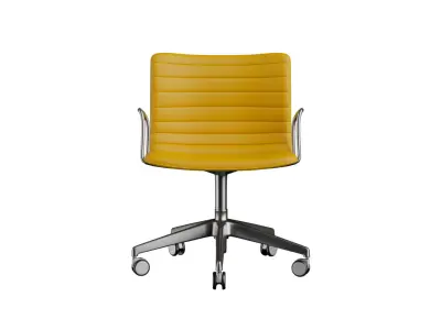 Office Chair With Pneumatic Lift 3D model