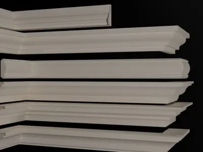 Architecture Cornice premium Pack 3D model