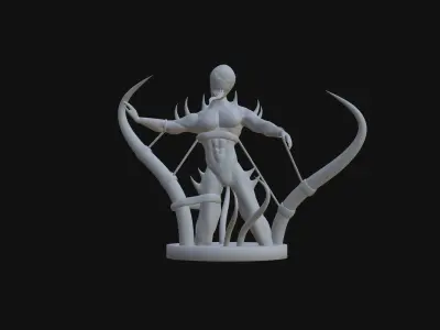venom simple body Free 3D model