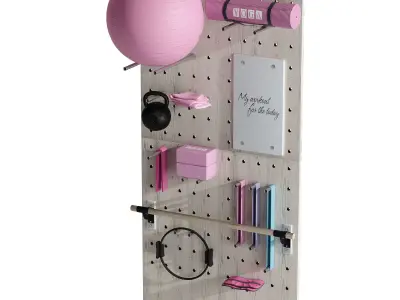 Yoga inventory set 1 3D model