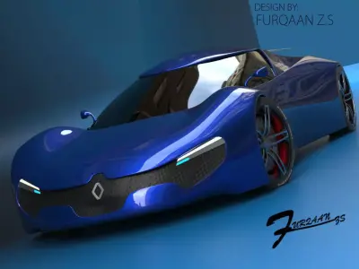 renault fazer concept 2017 3D model