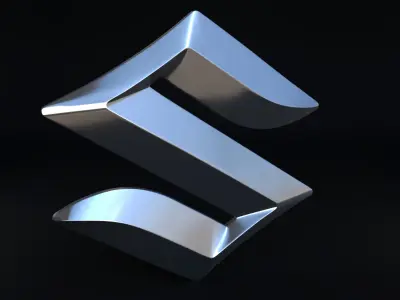 Suzuki Logo 3D model