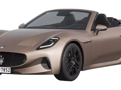 Maserati GranCabrio Folgore 2025 3D model