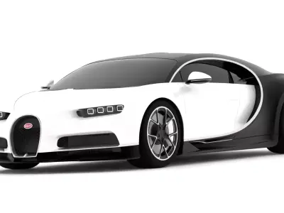 Bugatti Chiron 3D model