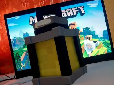 MINECRAFT LAMP 3D print model